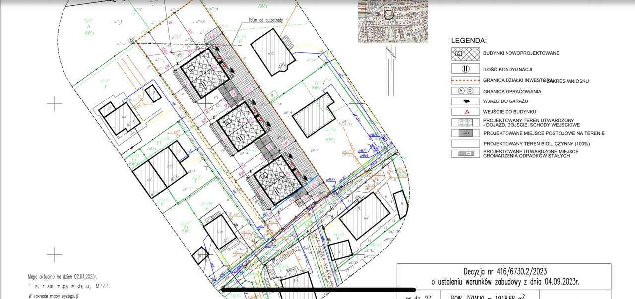 Kraków-Bieżanów Działka Inwestycyjna z WZ - Pełny obrazek: 4/6