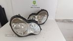 farol óptica Mercedes w203 classe C 220 2005 - 1