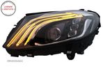 Faruri Full LED Mercedes C-Class W205 S205 (2014-2020) LHD W222 Design- livrare gratuita - 12