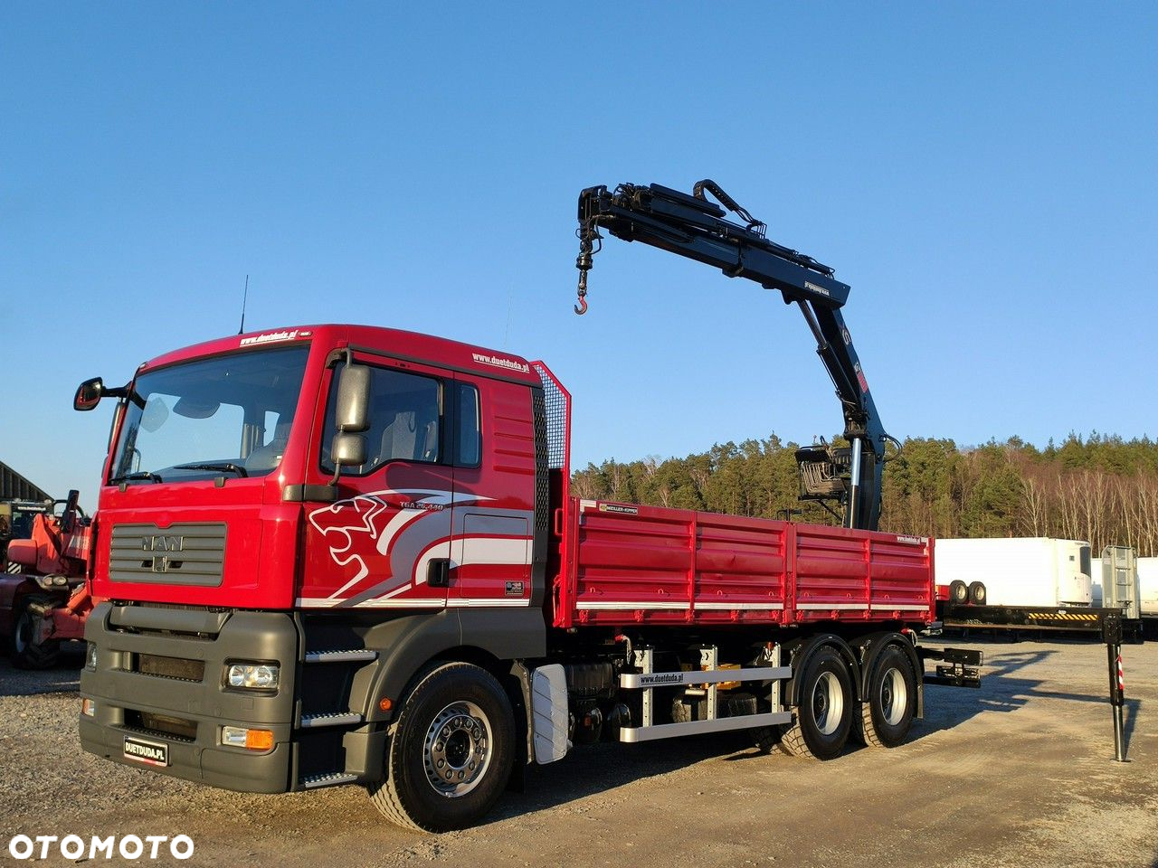 MAN Man 26.440 6x4 HDS HIAB 166 B-3 DUO Wywrotka Meiller 2-stronna - 26