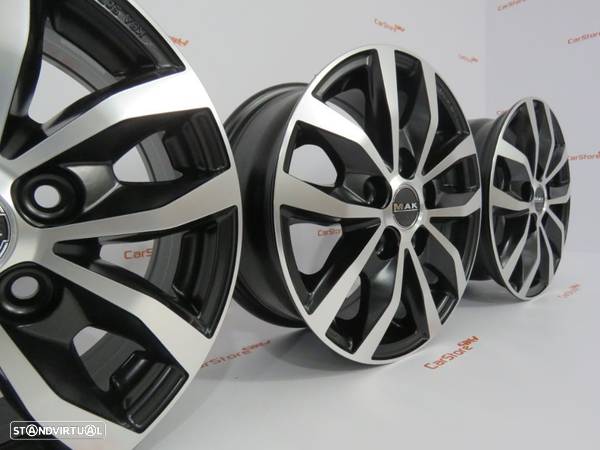 Jantes MAK Load 5 ICE Black 16 x 6.5 et55 5x130 - 5