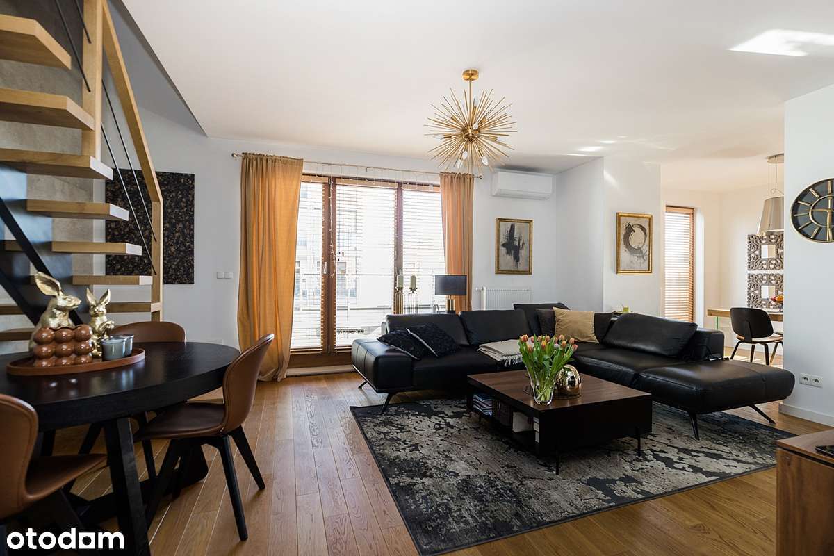 Luksusowy dwupoziomowy apartament z tarasem 60m2-3