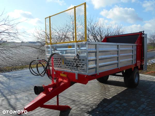 Rozrzutnik obornika JOLMET tandem/jednoosiowy; adapter poziomy 2xślimak TRANSPORT - 3