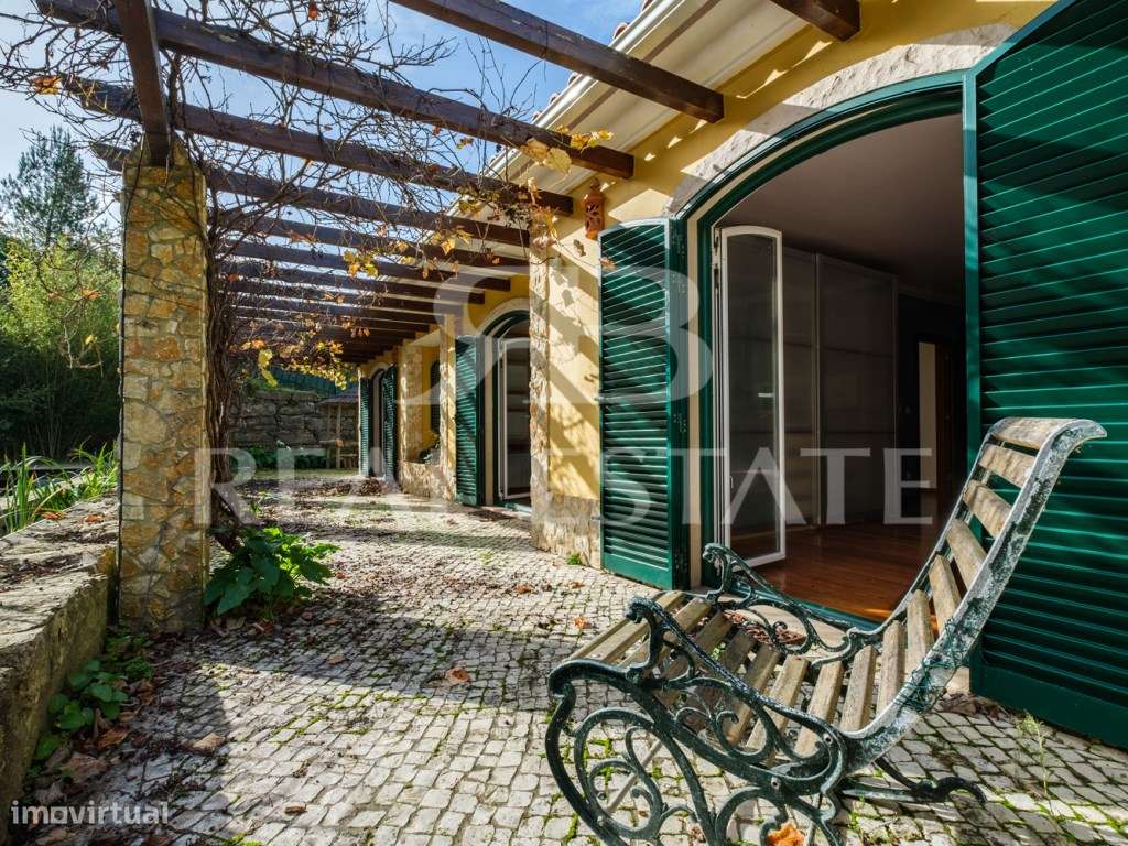 QUINTA com MORADIA, JARDIM e PISCINA no SOBRAL DE MONTE AGRAÇO a 45... - Grande imagem: 5/46