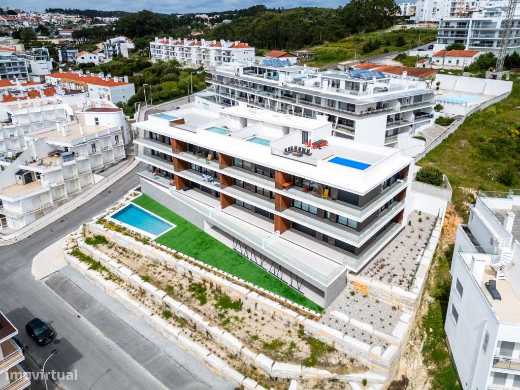 Apartamento T2 na Nazaré - Vista Mar com piscina e garagem-7