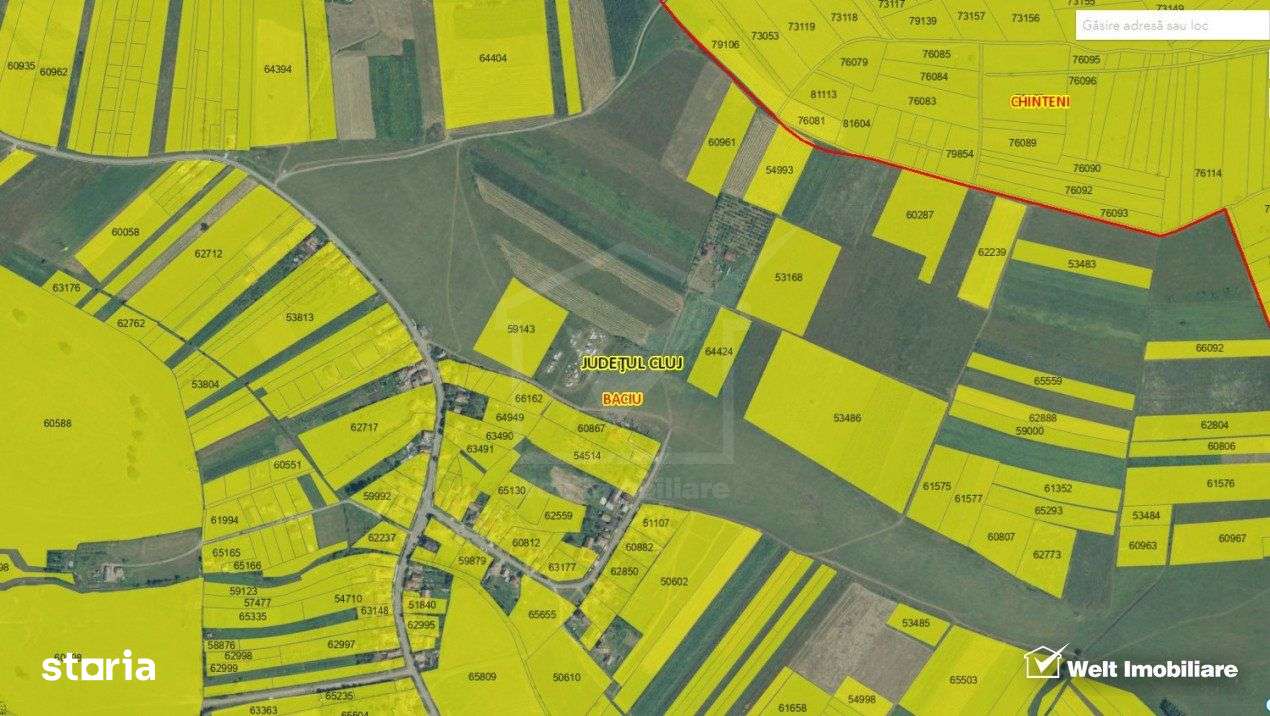 Teren 7860, intravilan, Salistea Noua, pretabil proiect imobiliar - Imagine principală: 3/3