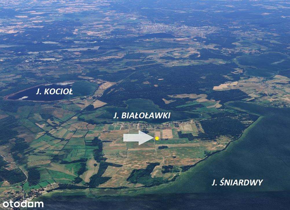 Działka na Mazurach – 3000 m² w miejscowości Kwik, gmina Pisz - Pełny obrazek: 1/9