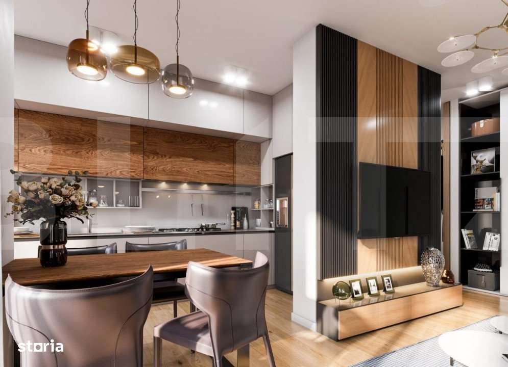 Apartament cu 4 camere, 99 mp, Ansamblu Rezidential, zona RIVUS - Imagine principală: 3/13