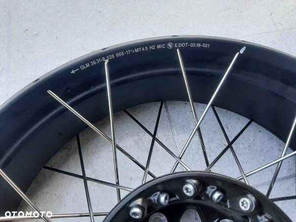 Nowa Felga Koło szprychowe Tył BMW R 1200R Nine T BMW 8526666 - 8