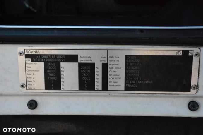 Scania R450 / 2015 / Pełny ADR / Dystrybucja paliwa / Retarder / Navi / Alufelgi - 16