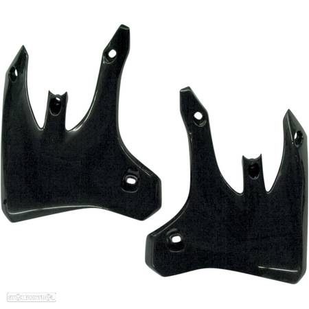 tampas laterais de radiador ufo preto yamaha wr / yz - 1