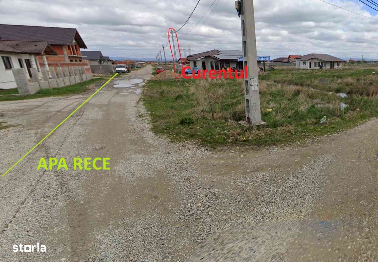 Vând teren 1200 mp, Osorhei - Imagine principală: 2/2