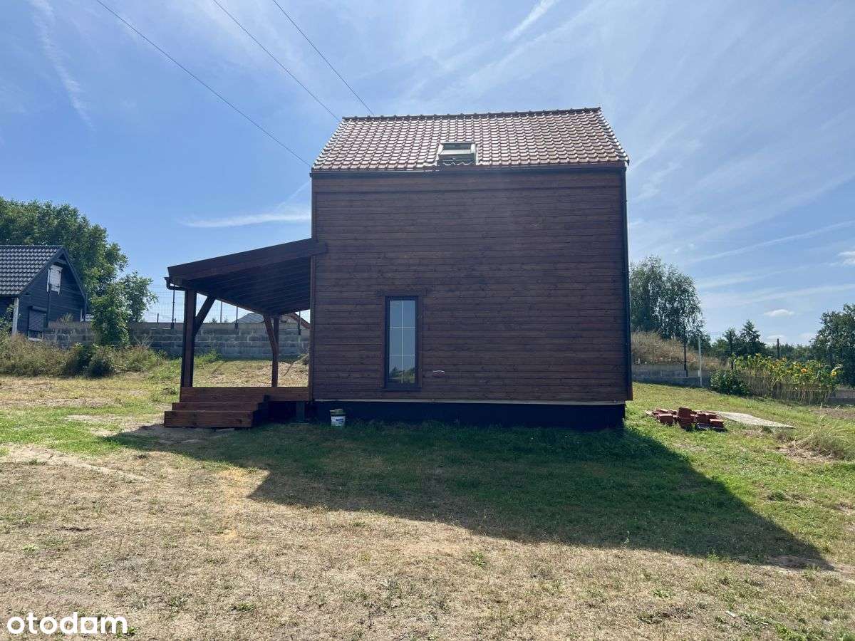 Nowy dom 70 m2 przy jeziorze, działka własnościowa-14