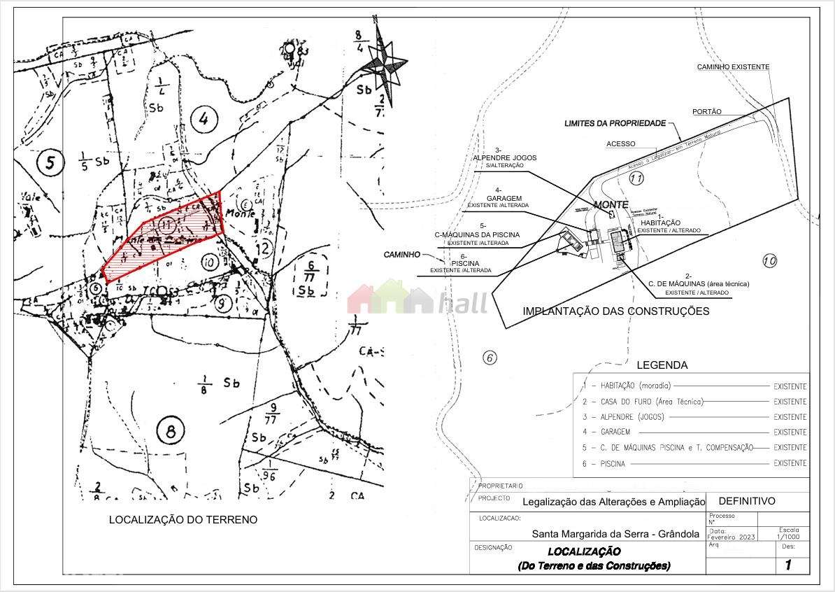 Quinta em Grândola - 1.5 ha - moradia T4 - piscina infinita-21