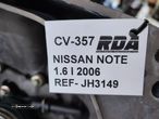 CV357 Caixa De Velocidades Nissan Note 1.6 I De 2006 Ref- JH3149 - 5