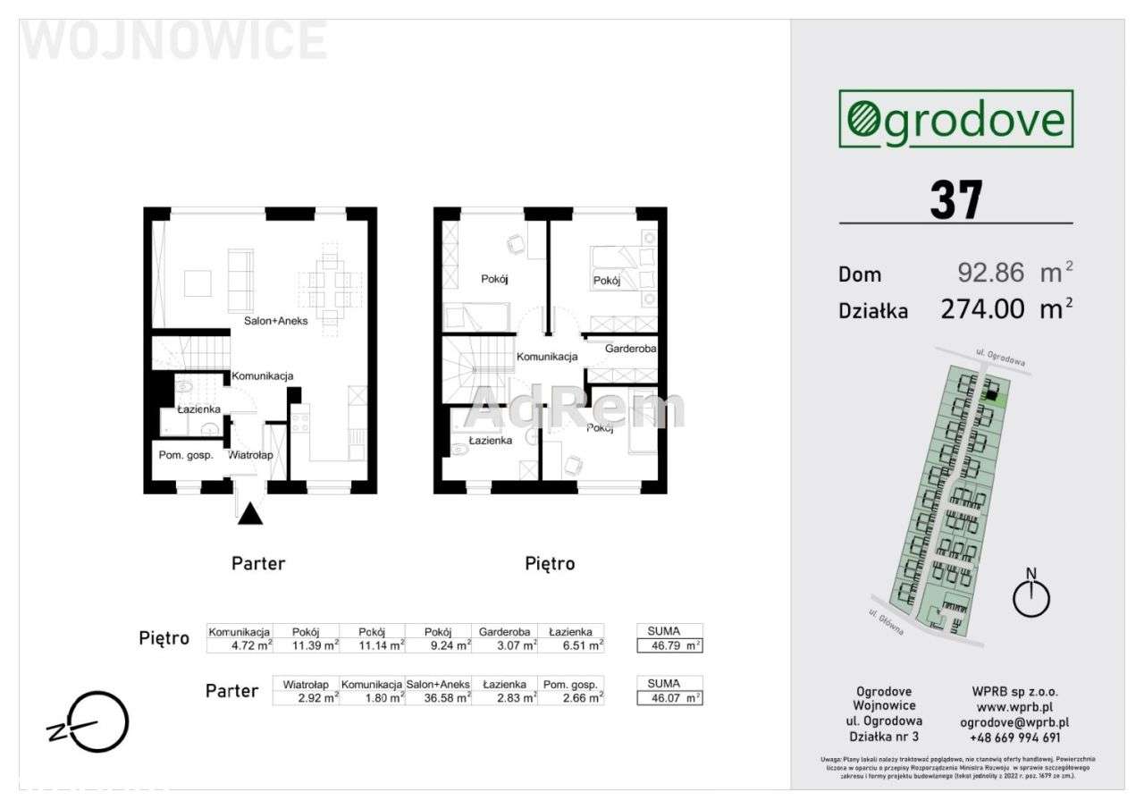 Dom jednorodzinny w zabudowie bliźniaczej nr 37-5