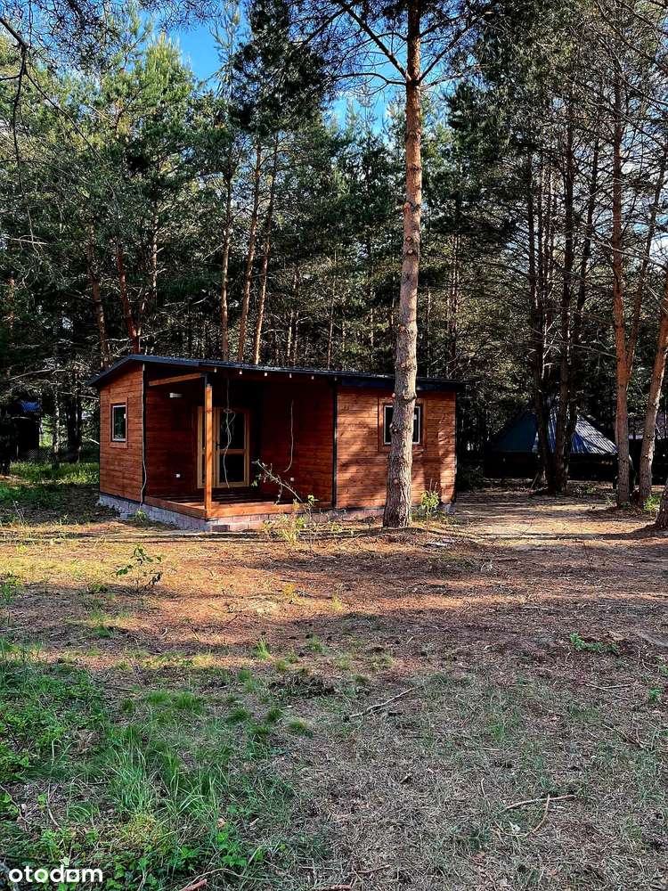 Całoroczny domek z tarasem blisko Bugu | Mężenin | działka 745 m²