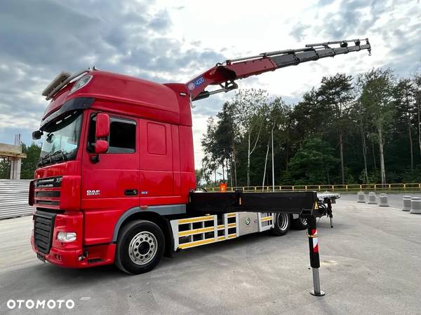 DAF XF 105 6X2 HMF 4020 HDS Żuraw Crane - 19