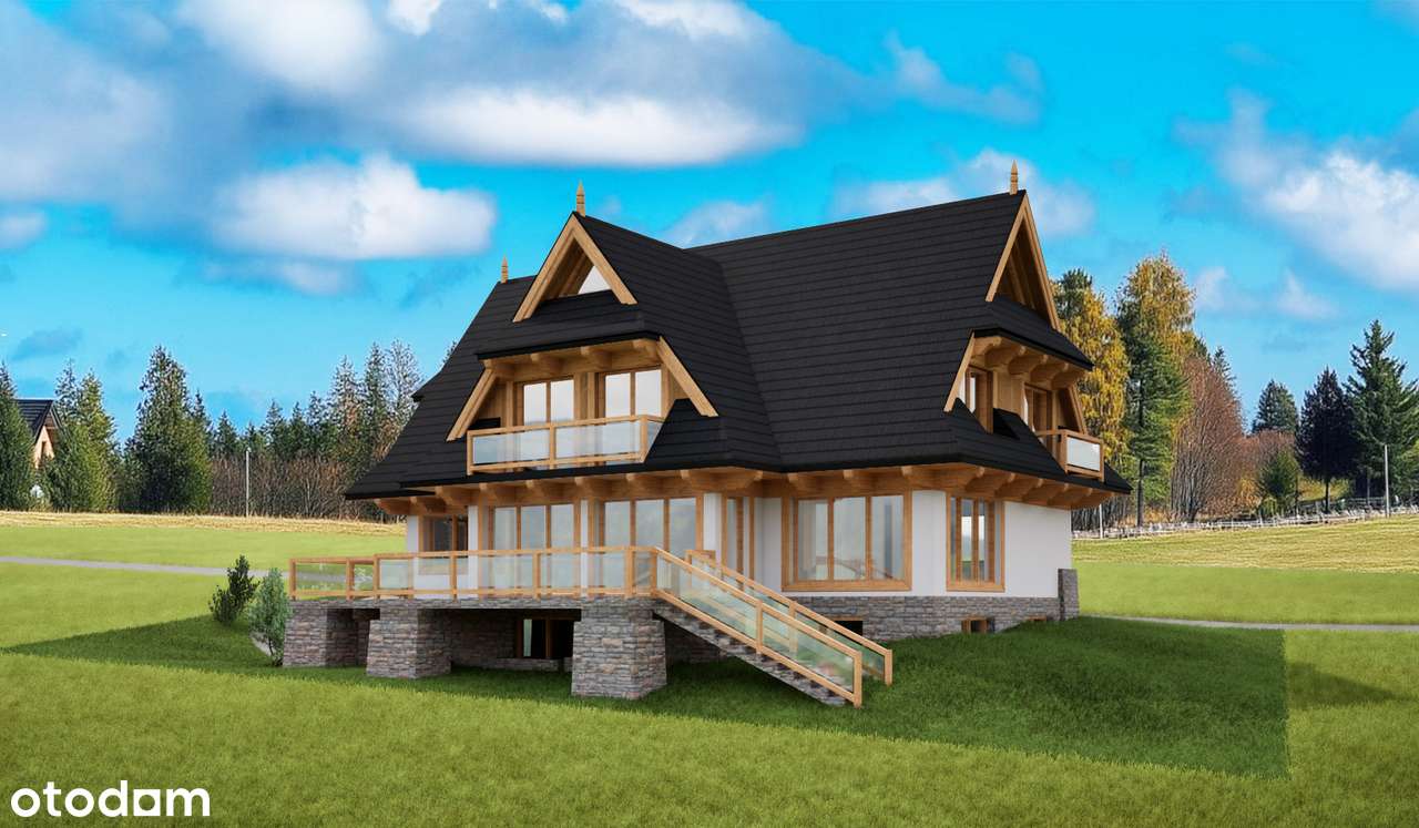 Ząb, widokowa działka budowlana, 7km od Zakopanego-6