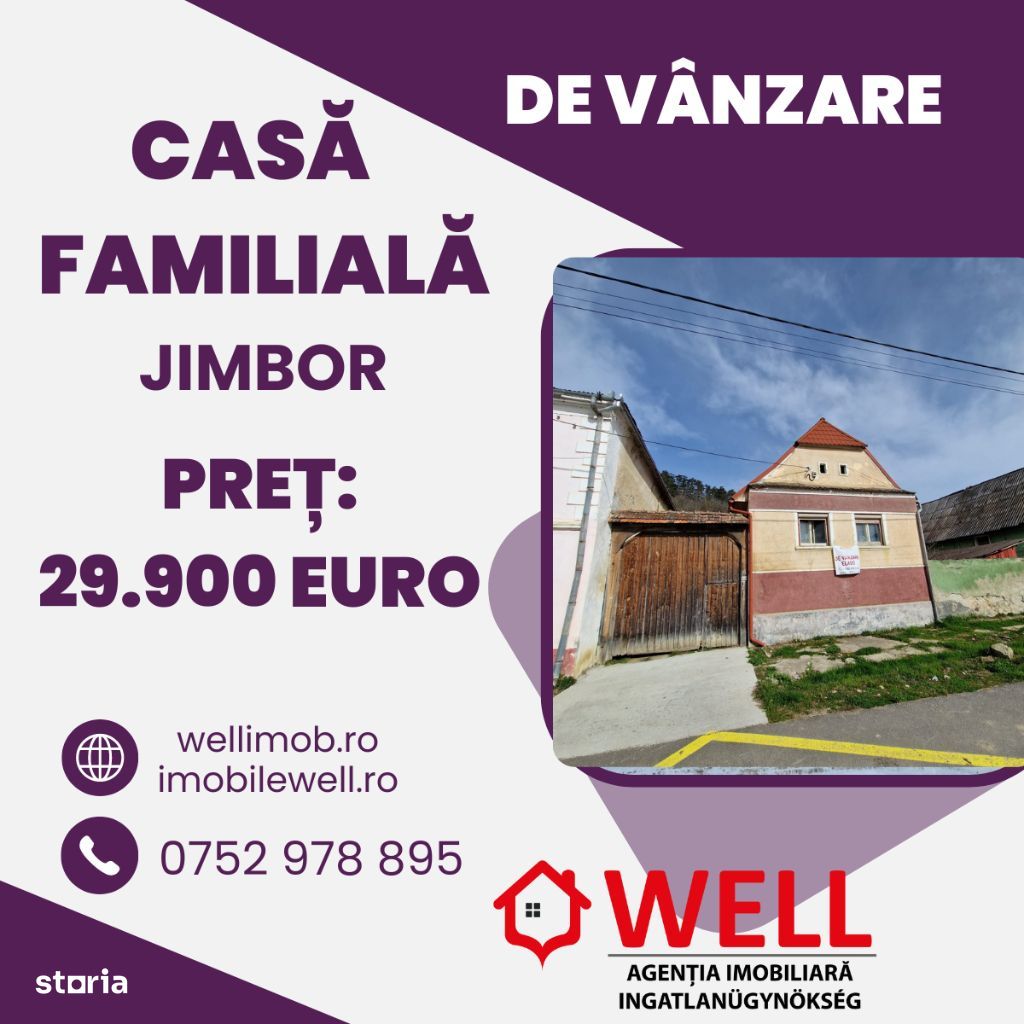 De vânzare casă familială în Jimbor