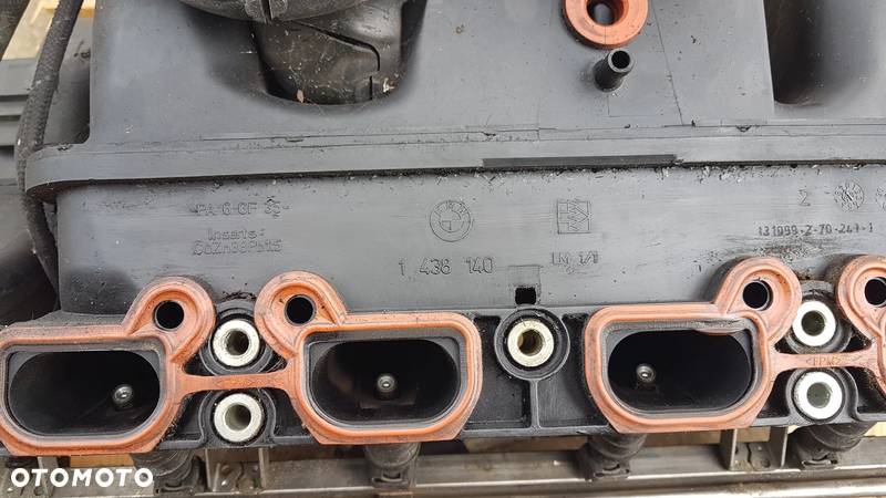 BMW E39 E38 E46 M52 B20 KOLEKTOR SSĄCY 1438140 KOMPLETNY - 6