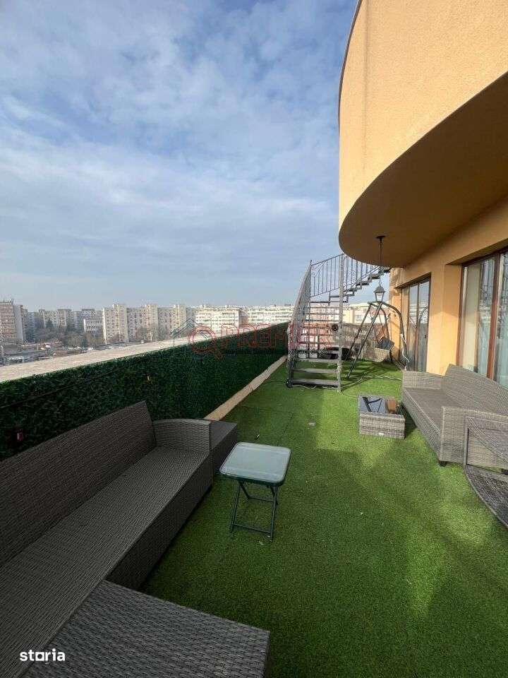 Penthouse Exclusivist | 105 mp + 200 mp Terase | Piața Sudului - Imagine principală: 4/20