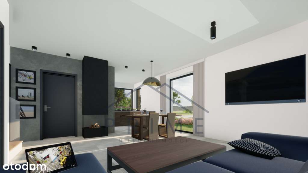 NOWA CENA/Bliźniak 103,8m²/625m² działka/Grzędzice - Pełny obrazek: 4/7