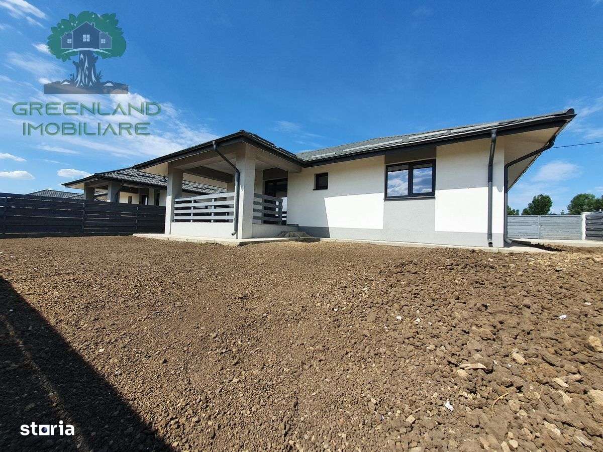 Casa plan parter 3 camere, 97mp, teren 400mp, la asfalt, Miroslava - Imagine principală: 3/17