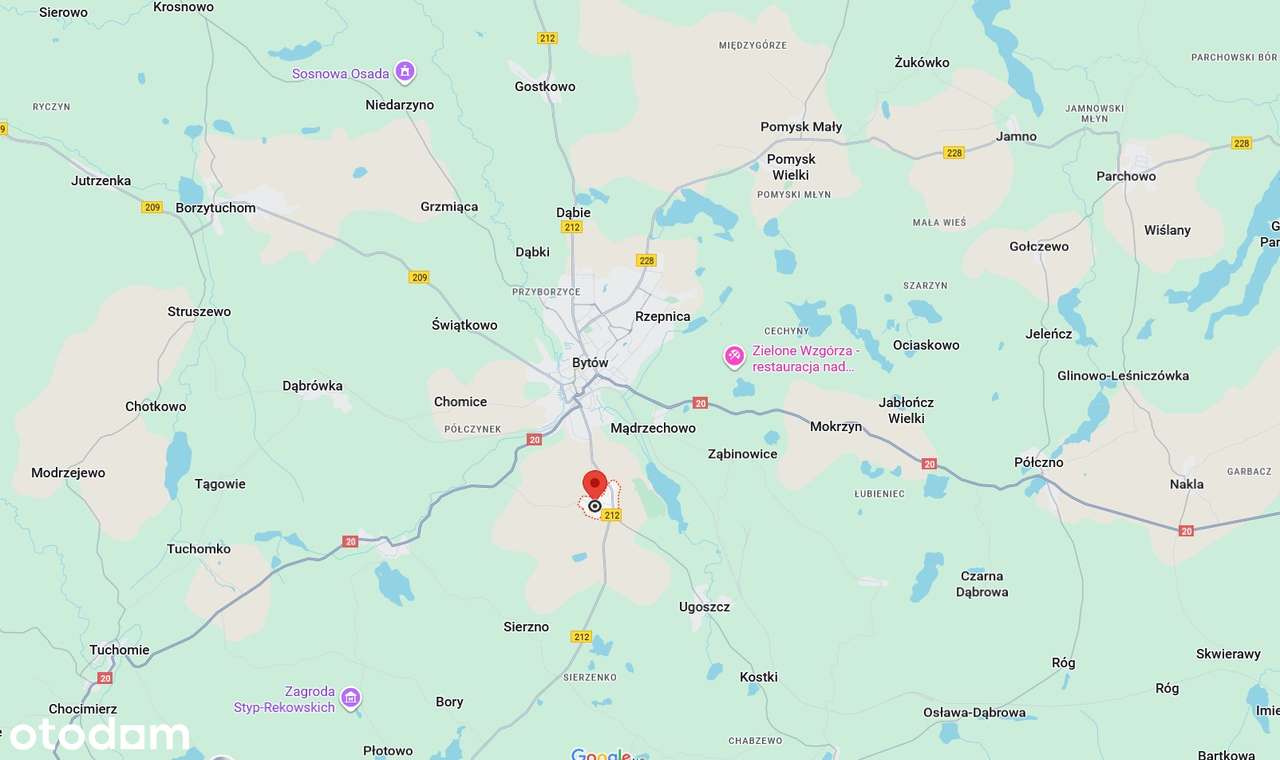 Działka 5200 mkw. z malowniczym widokiem - Udorpie tuż pod Bytowem-2