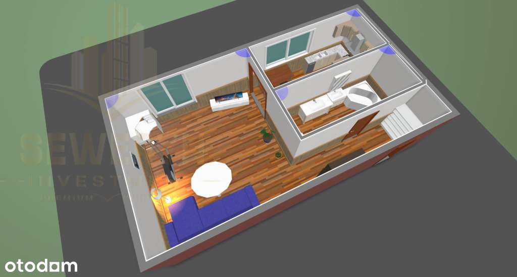 Mieszkanie kawalerka  na zielonym osiedlu 31 m2 - Pełny obrazek: 3/14