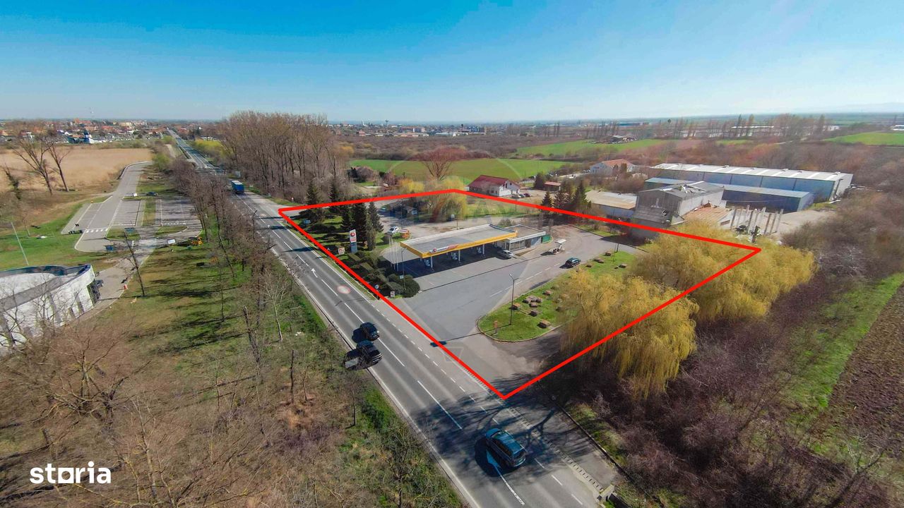 Benzinărie-Stație Carburant, de Vânzare în Salonta E671 - Imagine principală: 1/15
