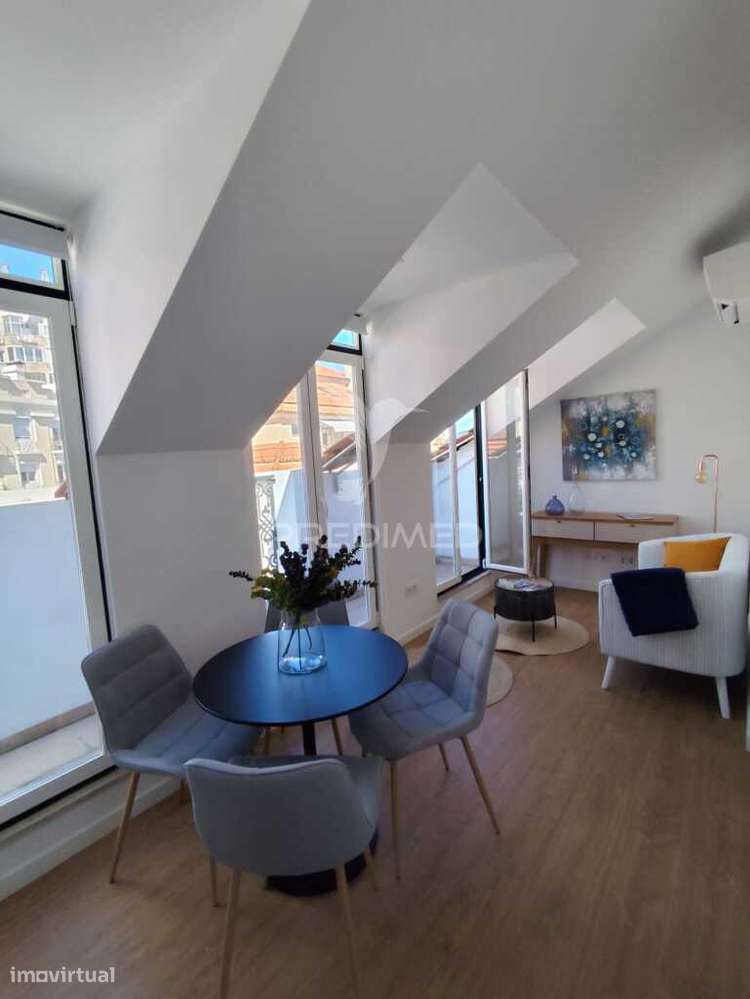 Apartamento T2 em Lisboa com vista rio. - Grande imagem: 2/19