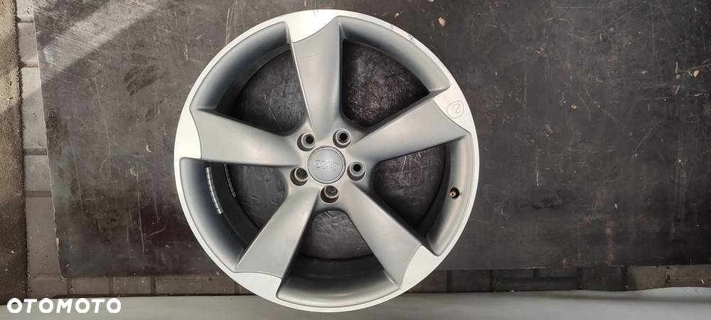 4G0 601025AC FELGI 5x112 8,5Jx20 CALI  ET 45 AUDI A6C7 C7 KOMPLET 2 FELGI PROSTE 2 Z LEKKIM BICIEM DO RENOWACJI - 3