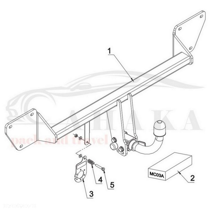 Hak Holowniczy Automat Do Mini Cooper Coutryman S 2010-2017 - 3