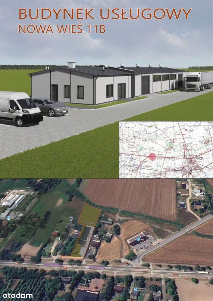 Działka w Nowej Wsi przy drodze krajowej nr 92 - Pełny obrazek: 5/20