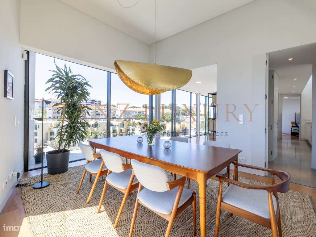 Moradia T4 Contemporânea com Vista Mar Total e Rooftop | Paço de Arcos-14