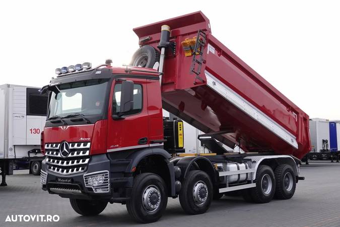 Mercedes-Benz ACTROS 4145 / 8x8 / MANUAL / CANAL SPATE - 1