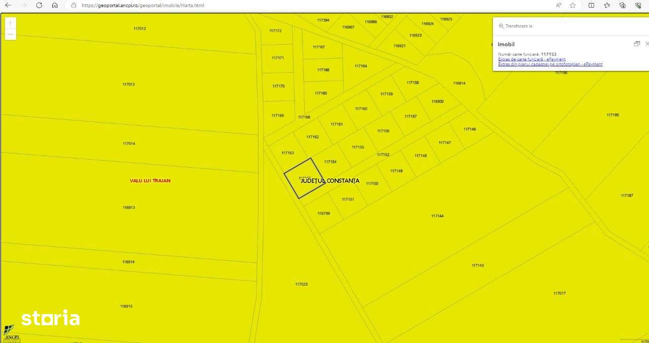 Teren 500 mp(lot 21)/Valu Lui Traian/licitatie - Imagine principală: 4/6