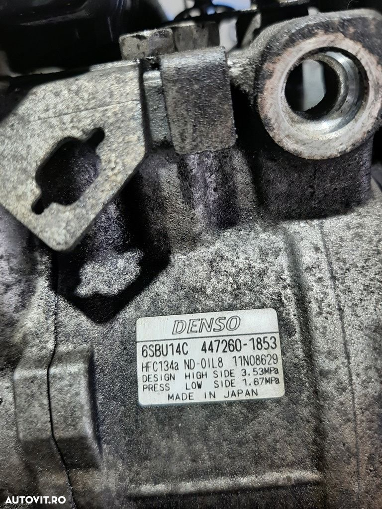 Compresor clima BMW X1 E84 2.0 Diesel 2009 - 2012 N47 D20C (732) 4472601853 - 6