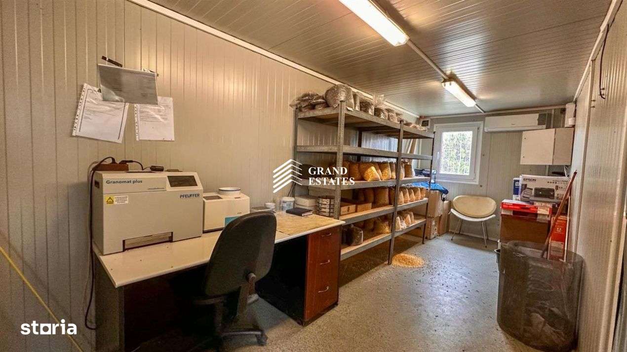 Baza de receptie si depozitare cereale | 880tone capacitate totala(4 c-10