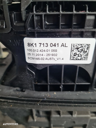 Timonerie Cutie Automata Audi A4 B8 A5 2.0 Tdi Euro 5 Cod Motor CJC Cutie Automata NYM An 2012-2013-2014-2015 Cod 8K1713041L Dezmembrez Audi A5 Facelift 2.0 Tdi Automat Motor CJC Cutie Automata NYM Volan Stanga Xenon Piele An 2012-2013-2014-2015 - 8