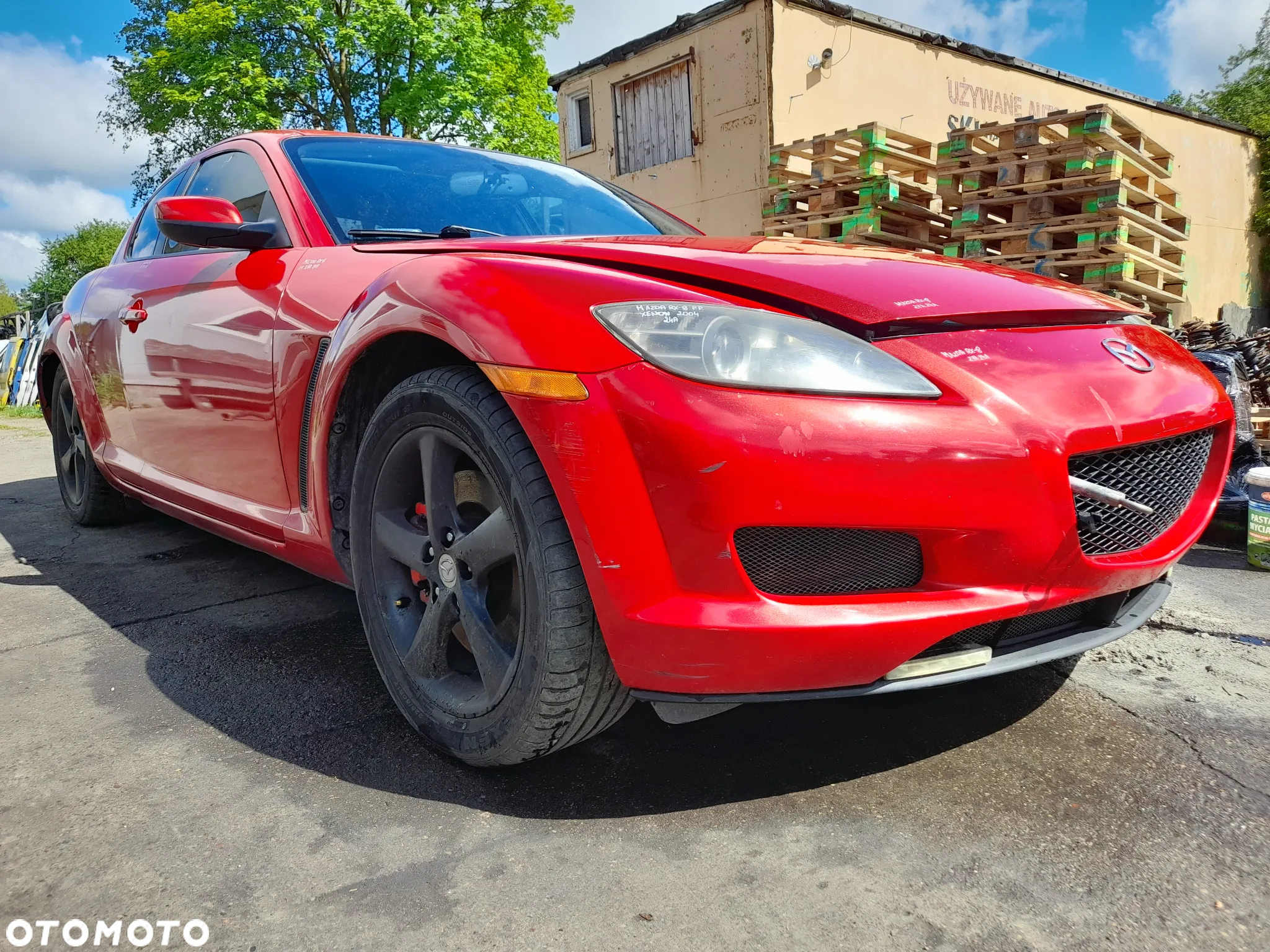 MAZDA RX-8 DRZWI LEWY PRZÓD LEWE PRZEDNIE 27A - 19