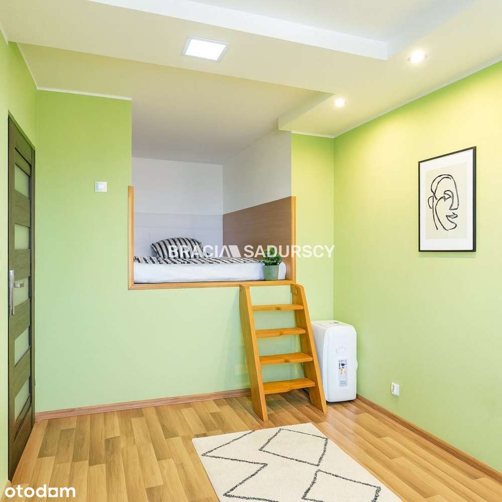 Dwupoziomowe mieszkanie na Ruczaju!-15