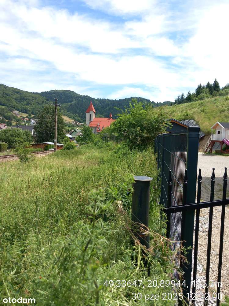 Działka w Muszynie przy ul. Kościuszki-3