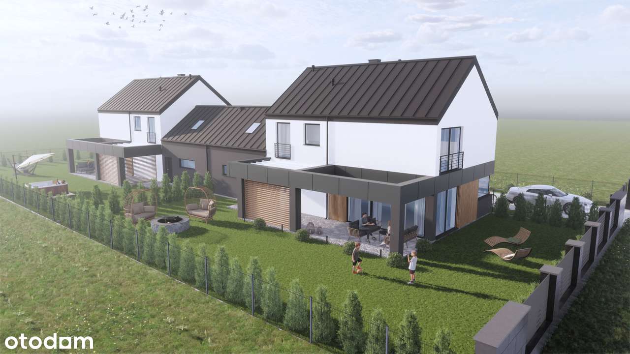 187m2+ poddasze 30m2, salon 56m2,garaż, ogród - Pełny obrazek: 4/8