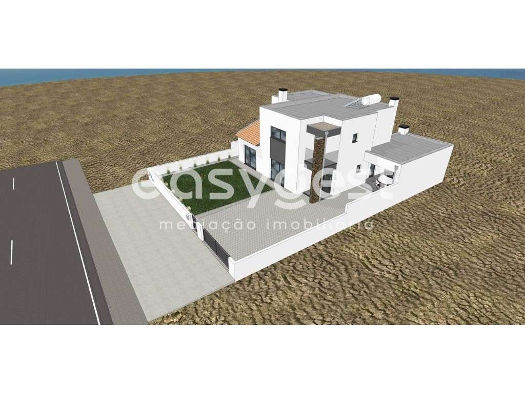 Moradia T4 de arquitetura moderna, em construção, no Concelho de Vagos - Grande imagem: 4/25