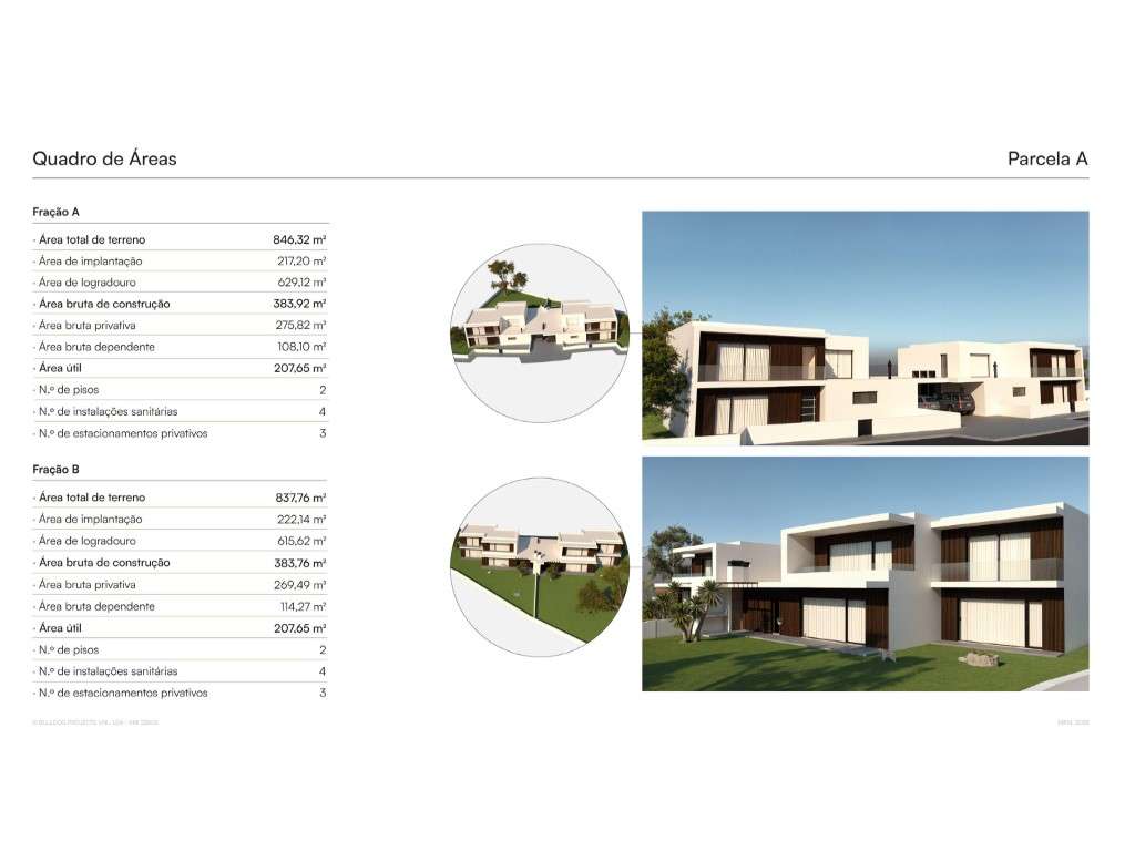 Parcela A | Terreno com projeto para Moradias T5 - Grande imagem: 5/20