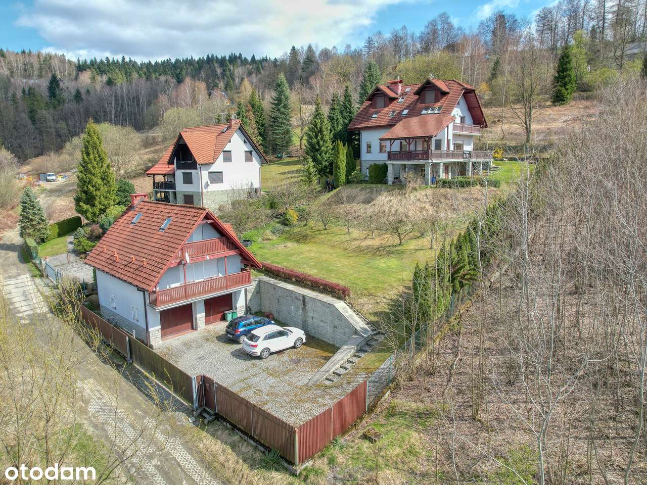 Dom na słonecznym stoku w Brennej, czyste górskie powietrze, las, góry-16