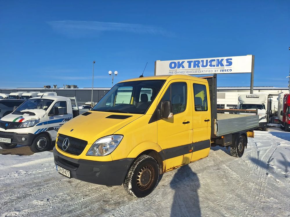 Mercedes-benz Sprinter 311 CDI Doka skrzynia brygadówka krajowy FV23% Sprinter skrzynia doka brygada krajowy