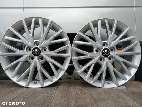 FELGI ALUMINIOWE 5x114,3 R18 7J TOYOTA C-HR AURIS II YARIS IV CZUJNIKI CIŚNIENIA - 6